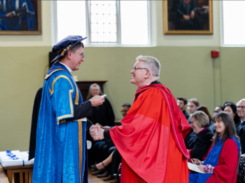 Convocation Ceremony_Honorand_Rev Canon Dr Barry Parker