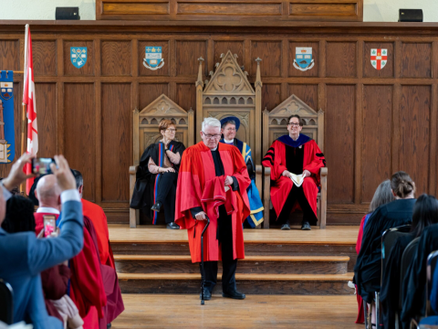 Convocation Ceremony_Honorand_Rev Canon Dr Barry Parker