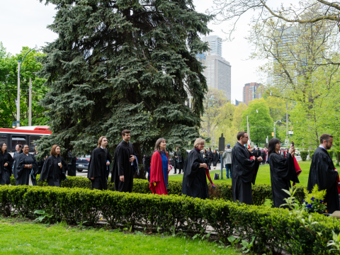 Convocation 2024 Procession