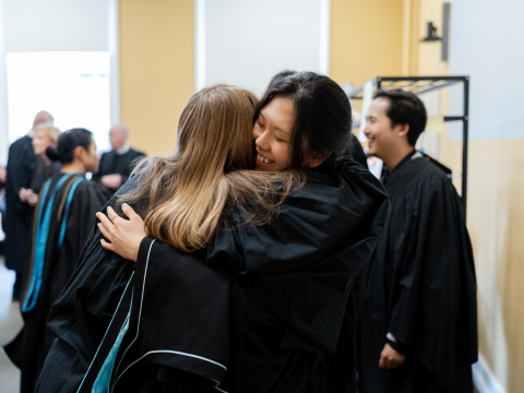 Convocation 2024 Student Robing