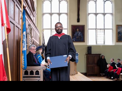 2026 Convocation ceremony certificate  
