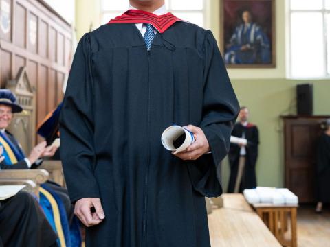 Dr Shih-En Kuo at his graduation May 2025