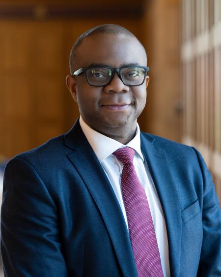 Victor Ezigbo in Great Hall with wood panelling (2025 - v2)