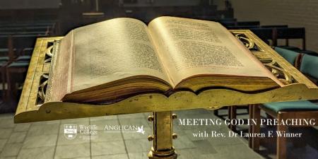 Preaching Day 2026 sun on Bible in Founders' Chapel