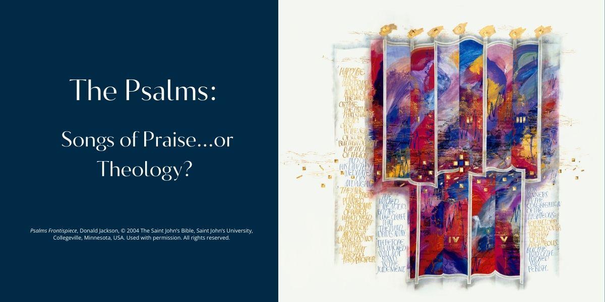 Scripture and Theology Colloquium May 2025 version 2: text left illustrated frontispiece from The Saint John's Bible right