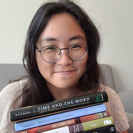 susie kim with books