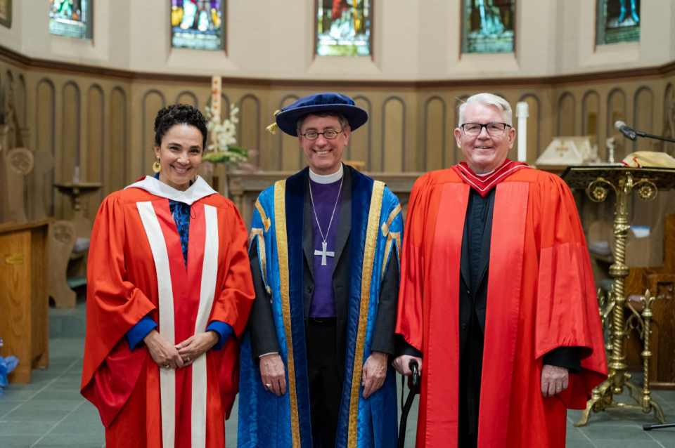 Honorary Degree Recipients 2024: Shaila Visser and Rev. Canon Barry Parker