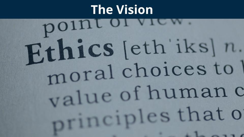 dictionary page with word ethics defined 